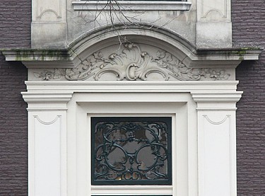 Herengracht 498 snijraam