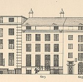 Keizersgracht 603, Tekening Caspar Philips