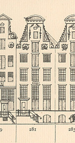 Herengracht 281, tekening Caspar Philips