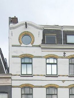 Keizersgracht 707 detail dak