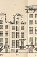 Keizersgracht 309, Tekening Caspar Philips