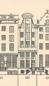 Herengracht 337, Tekening Caspar Philips