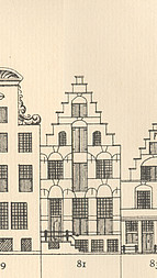 Herengracht 81 tekening Caspar Philips