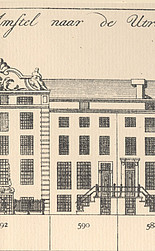 Herengracht 560, tekening Caspar Philips