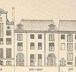 Keizersgracht 495, Tekening Caspar Philips