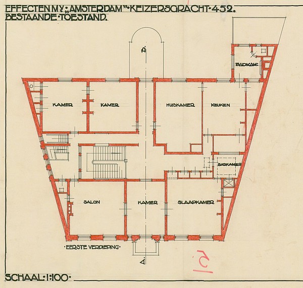 Keizersgracht 452 GEND t140-5 1