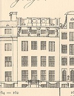 Keizersgracht 162, Tekening Caspar Philips