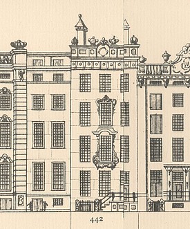 Keizersgracht 442, Tekening Caspar Philips