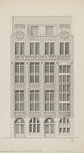 Keizersgracht 313 tekening