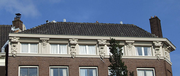 Herengracht 401, Rechte lijst