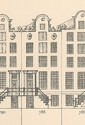 Keizersgracht 768 Tekening Caspar Philips