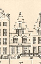 Keizersgracht 156, Tekening Caspar Philips