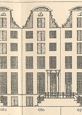 Keizersgracht 680 Tekening Caspar Philips