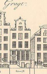 Keizersgracht 82, Tekening Caspar Philips