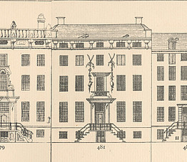 Herengracht 481, Tekening Caspar Philips