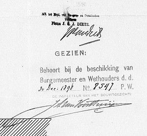 Singel 472-476 Bouwtekening det 2 goedkeuring SAA