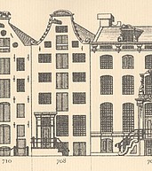 Keizersgracht 708 Tekening Caspar Philips