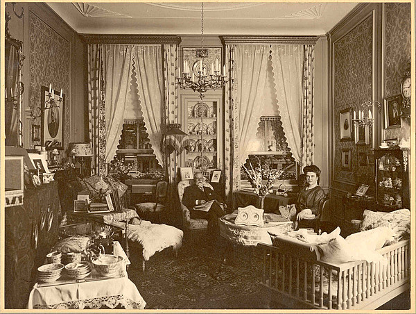 Keizersgracht 565-567 Woonkamer van de familie Backer