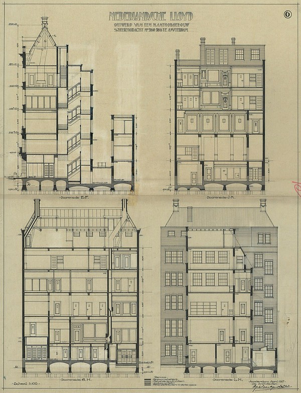 Herengracht 260-266 GEND t99-6