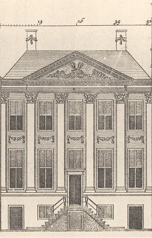 Herengracht 476 tekening Cornelis Danckerts van 1679