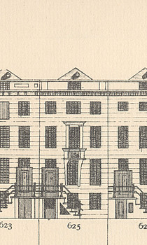 Herengracht 625, Tekening Caspar Philips