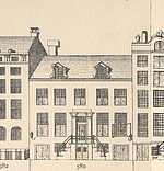 Herengracht 560, tekening Caspar Philips