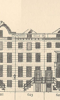 Herengracht 5, Tekening Caspar Philips