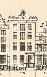 Keizersgracht 188 Tekening Philips Caspar