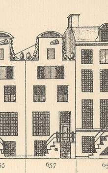 Keizersgracht 657, Tekening Caspar Philips