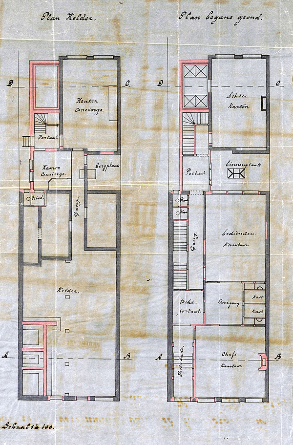 Herengracht 248 1886 platte gr sous beg gr PA