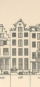 Herengracht 228, tekening Caspar Philips