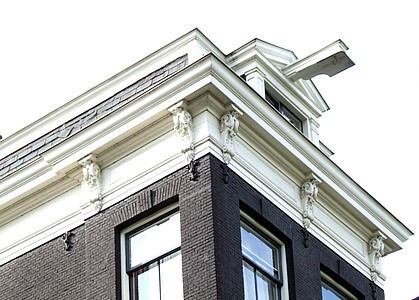 Herengracht 298, daklijst