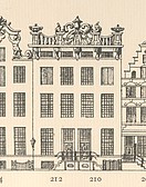 Herengracht 210-212, Tekening Caspar Philips