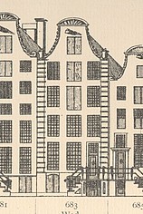 Keizersgracht 683, Tekening Caspar Philips