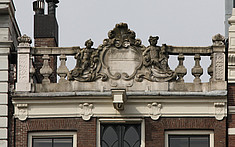 Keizersgracht 20, Lijstgevel