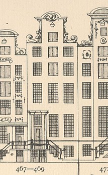 Keizersgracht 469, Tekening Caspar Philips