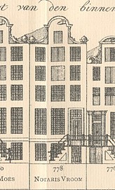 Keizersgracht 778 Tekening Caspar Philips