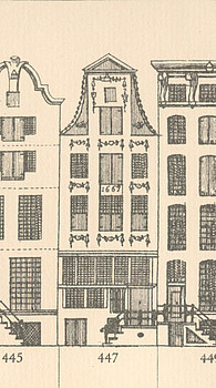 Herengracht 447, Tekening Caspar Philips