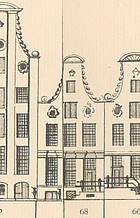 Keizersgracht 68, Tekening Caspar Philips