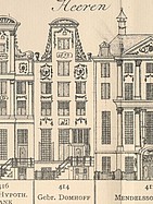 Herengracht 414, Tekening Caspar Philips