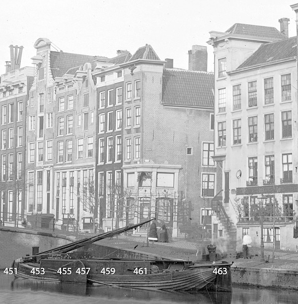 Keizersgracht 449 - 461 Jager 1867 SAA num