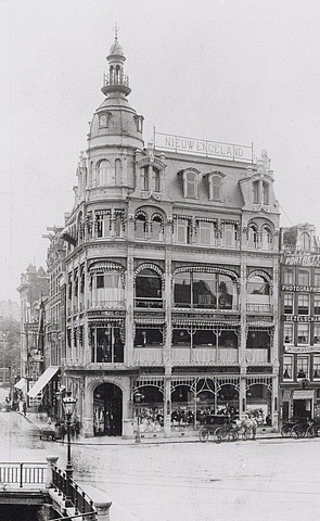 Singel 472 Koningsplein Nieuw Engeland Schuitvlot 1900 SAA