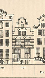 Herengracht 292 tekening Caspar Philips