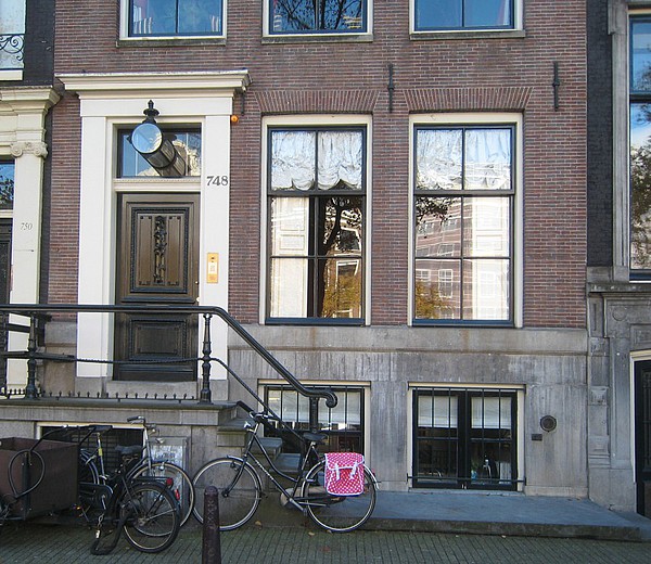 Keizersgracht 748 Stoep met voordeur