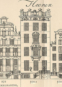 Herengracht 270a Tekening Caspar Philips