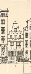 Herengracht 18 tekening Caspar Philips