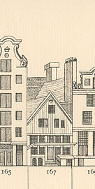 Herengracht 167, tekening Caspar Philips