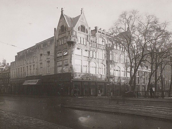 Keizersgracht 601 oude gebouw cor SAA