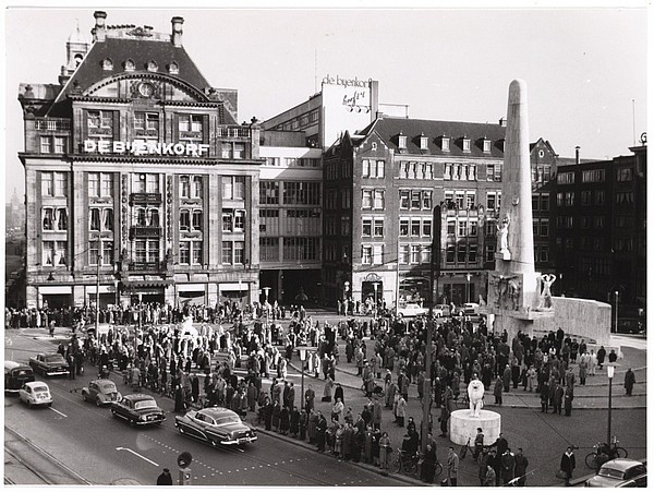 Dam 1 1956 herdenking Anefo