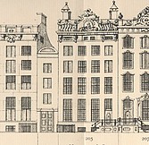 Keizersgracht 205 Tekening Caspar Philips